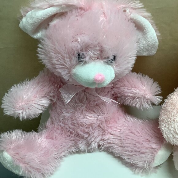 Walmart 2000 Bunny & Bear Stuffed Animals Preloved - Picture 2 of 6